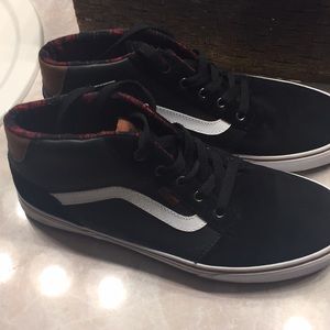 Black vans high tops size 11.5 men